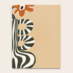 Retro flowerpot with stripe  Notebook Gallery Image 4