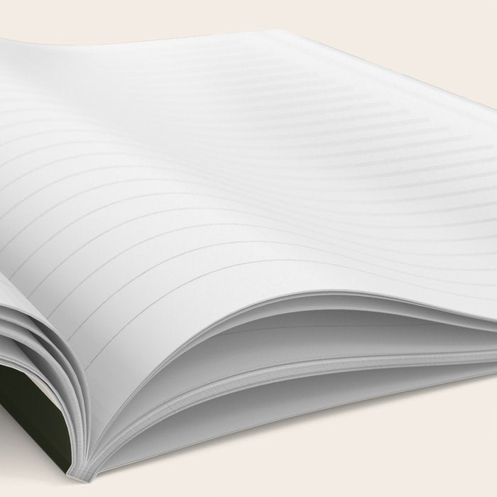 Retro flowerpot with stripe  Notebook Gallery Image 2