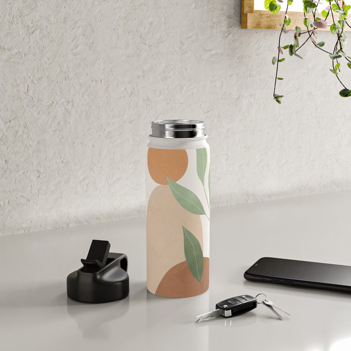 Abstract Rock Geometry 05 Water Bottle Gallery Image 4