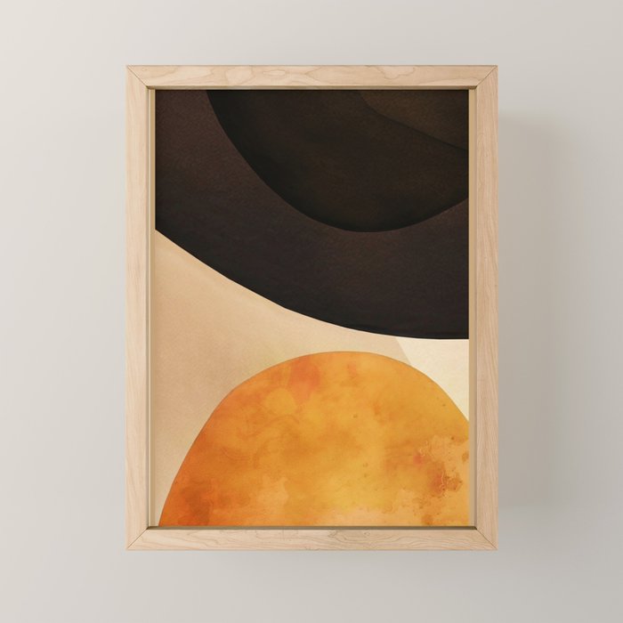 Abstract & Modern Shape Art 3 Mini Art Print Gallery Image 1