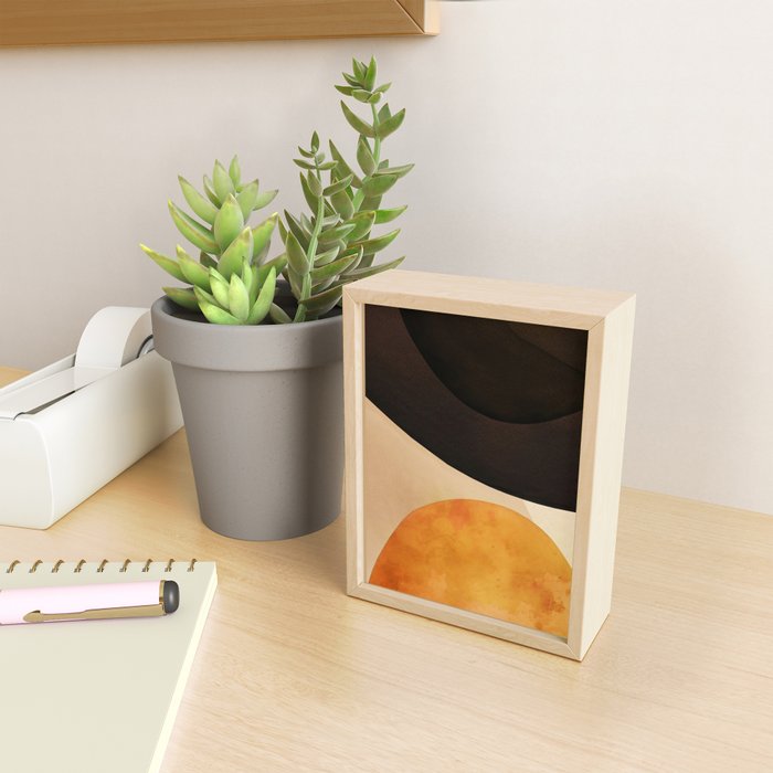 Abstract & Modern Shape Art 3 Mini Art Print Gallery Image 2