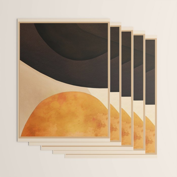Abstract & Modern Shape Art 3 Wrapping Paper Gallery Image 3