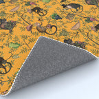 Vintage Chinoiserie Monkey Garden Party Rug Gallery Image 4