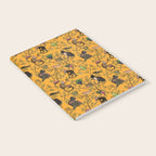 Vintage Chinoiserie Monkey Garden Party Notebook Gallery Image 2