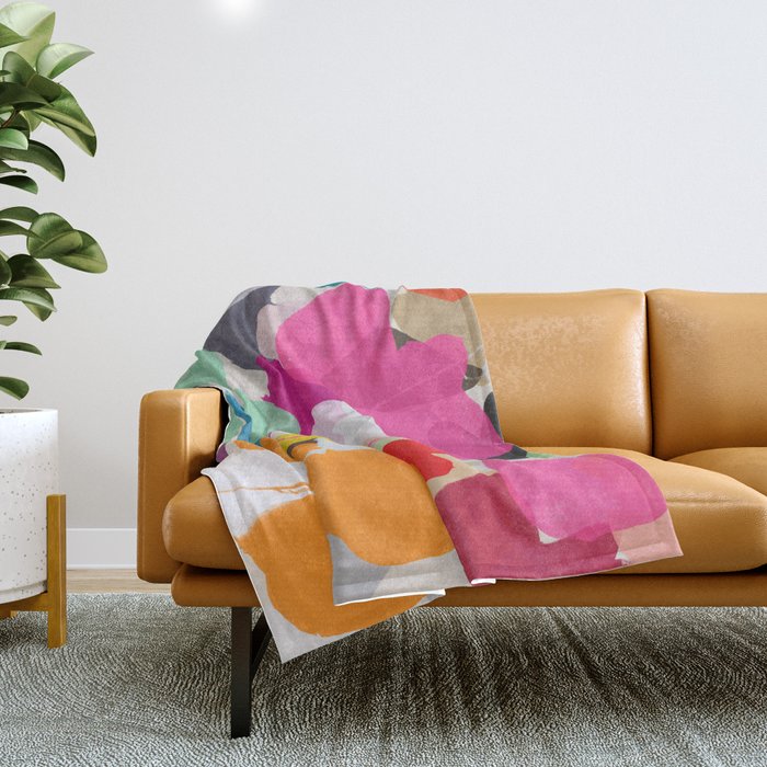 golden rain 1 Throw Blanket Gallery Image 1