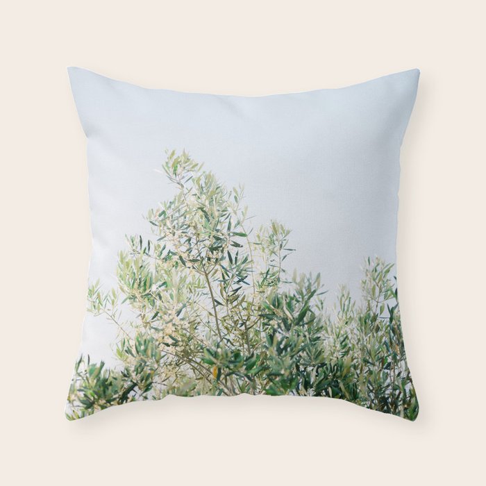 The olive tree | Italy fine art travel photography | Ostuni art Throw Pillow Gallery Image 6