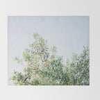 The olive tree | Italy fine art travel photography | Ostuni art Throw Blanket Gallery Image 2
