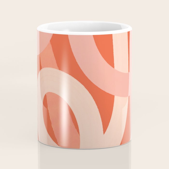 Summer Lines - Minimal Art Print Coffee Mug Gallery Image 4