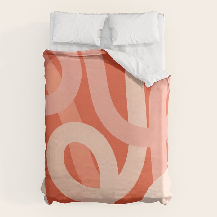 Summer Lines - Minimal Art Print Duvet Cover Gallery Image 6