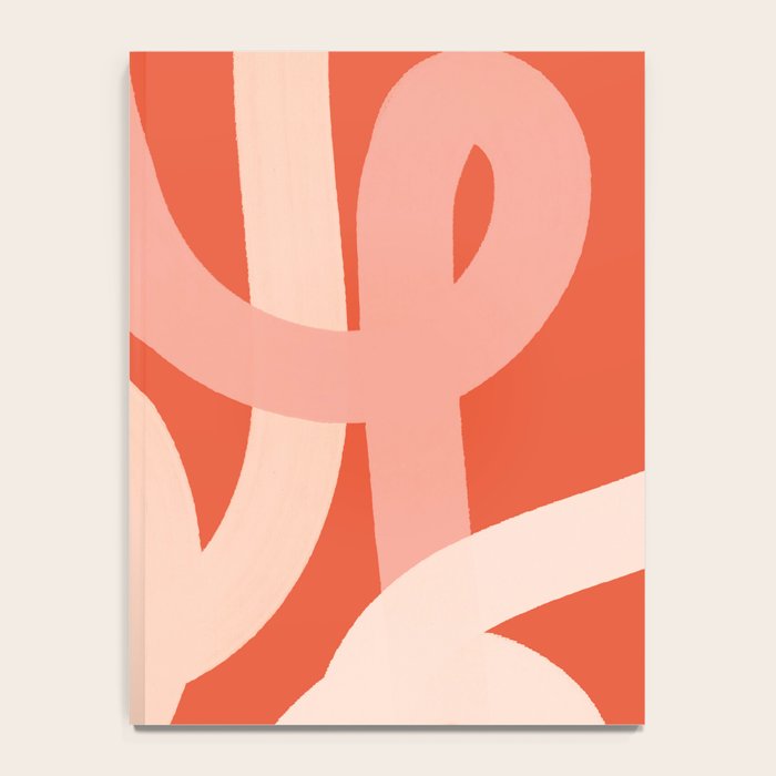 Summer Lines - Minimal Art Print Notebook Gallery Image 4