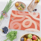Summer Lines - Minimal Art Print Cutting Board Gallery Image 2