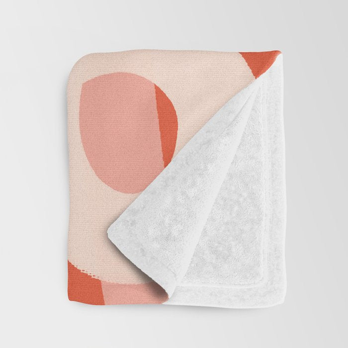 Summer Lines - Minimal Art Print Throw Blanket Gallery Image 3