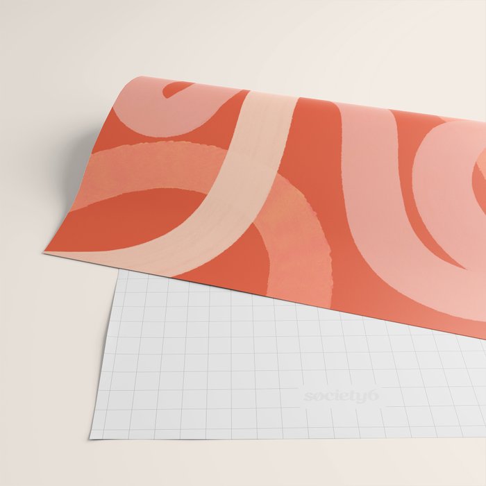 Summer Lines - Minimal Art Print Wrapping Paper Gallery Image 2
