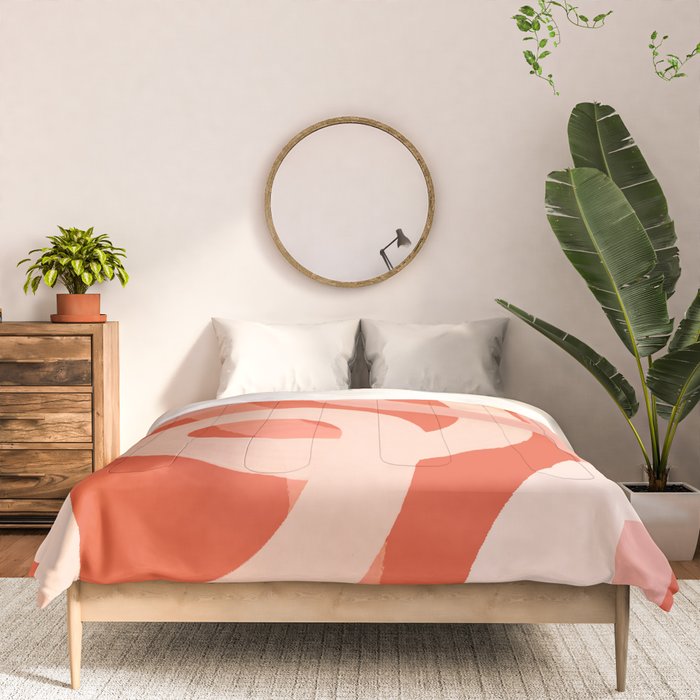 Summer Lines - Minimal Art Print Comforter Gallery Image 3