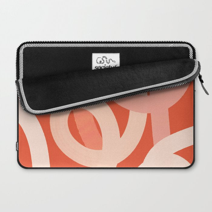 Summer Lines - Minimal Art Print Laptop Sleeve Gallery Image 2