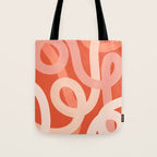 Summer Lines - Minimal Art Print Tote Bag Gallery Image 1