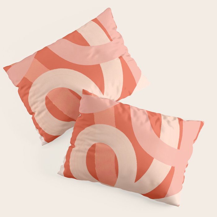 Summer Lines - Minimal Art Print Pillow Sham Gallery Image 3