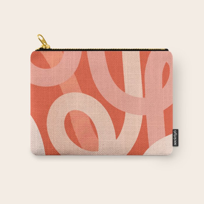 Summer Lines - Minimal Art Print Carry All Pouch Gallery Image 1