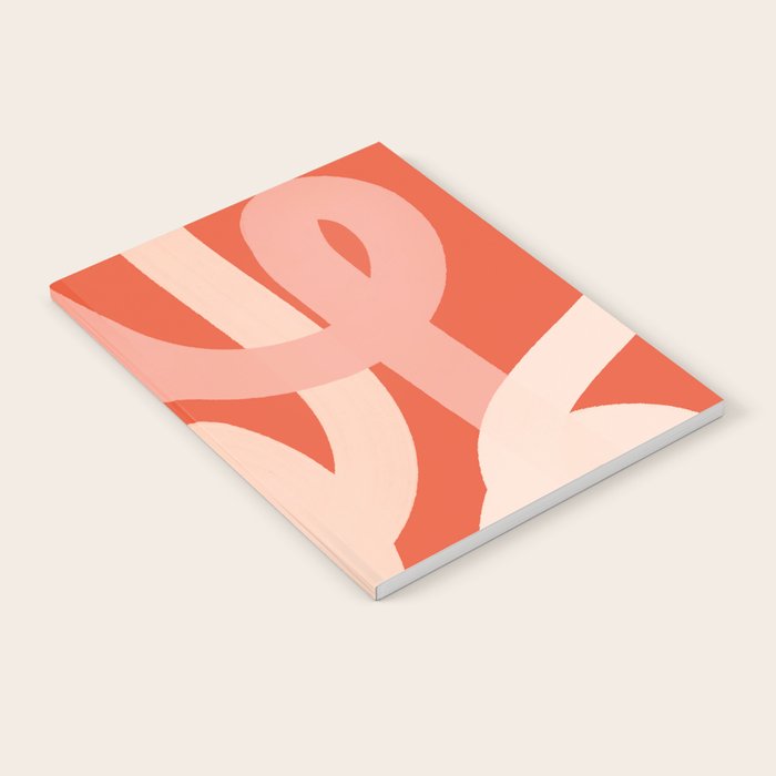 Summer Lines - Minimal Art Print Notebook Gallery Image 2