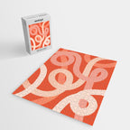 Summer Lines - Minimal Art Print Jigsaw Puzzle Gallery Image 2