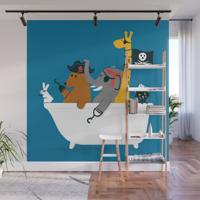 Everybody wants to be the pirate Wall Mural Gallery Image 1