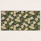 Ivory Blooms Desk Mat Gallery Image 3