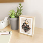 Kiss the goat Mini Art Print Gallery Image 2