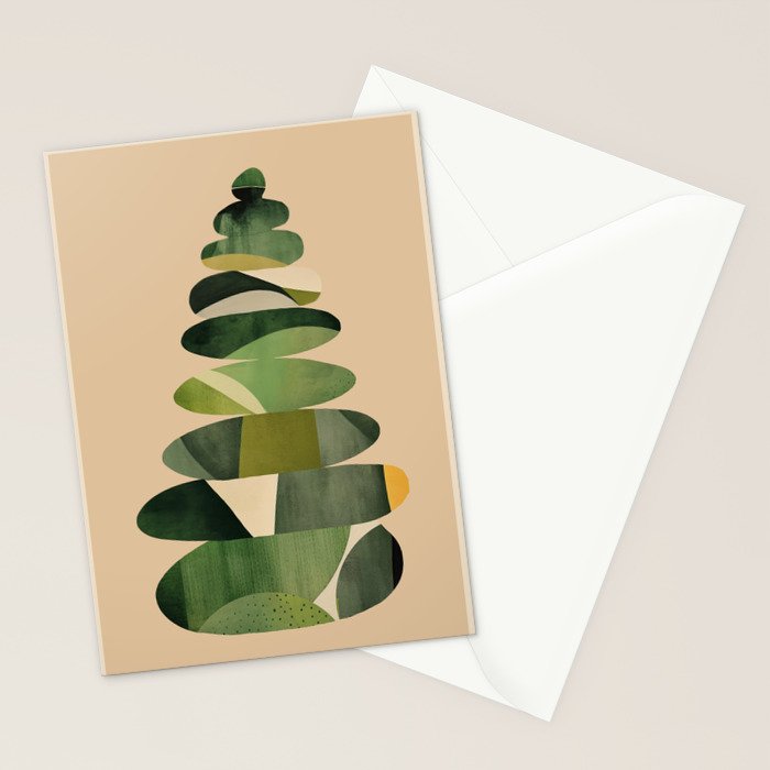 Abstract and Modern Stones Art 2 Stationery Card Gallery Image 2