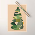 Abstract and Modern Stones Art 2 Wrapping Paper Gallery Image 1