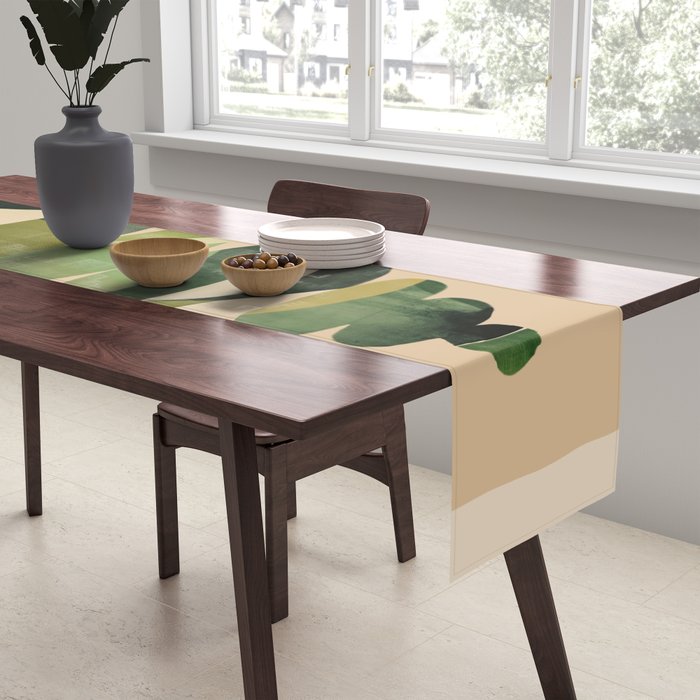 Abstract and Modern Stones Art 2 Table Runner Gallery Image 2