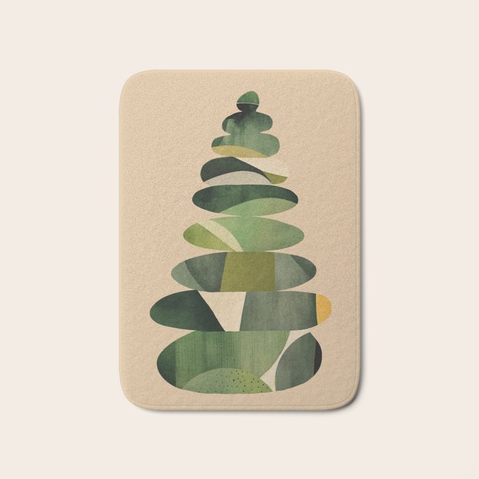 Abstract and Modern Stones Art 2 Bath Mat Gallery Image 1