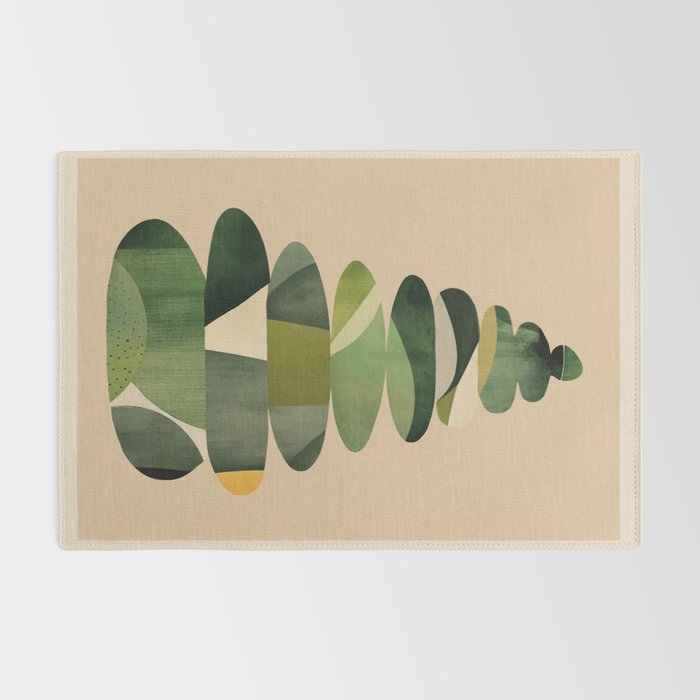 Abstract and Modern Stones Art 2 Rug Gallery Image 2