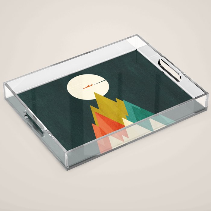 Life is a travel Acrylic Tray Gallery Image 1