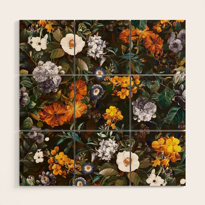 Mysterious Garden Wood Wall Art Gallery Image 1
