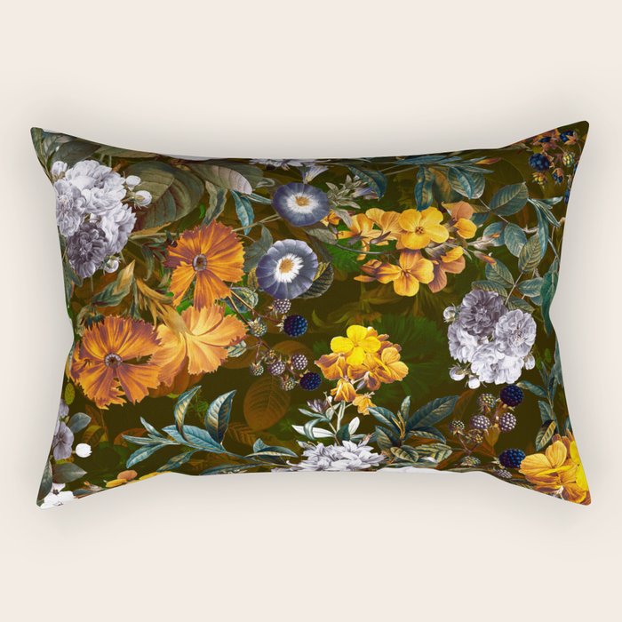 Mysterious Garden Rectangular Pillow Gallery Image 1