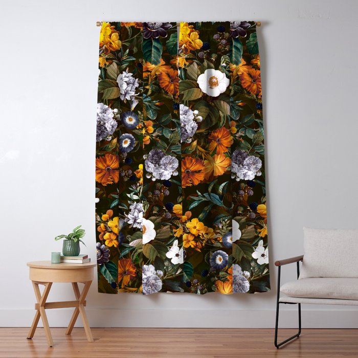 Mysterious Garden Window Curtain Gallery Image 5