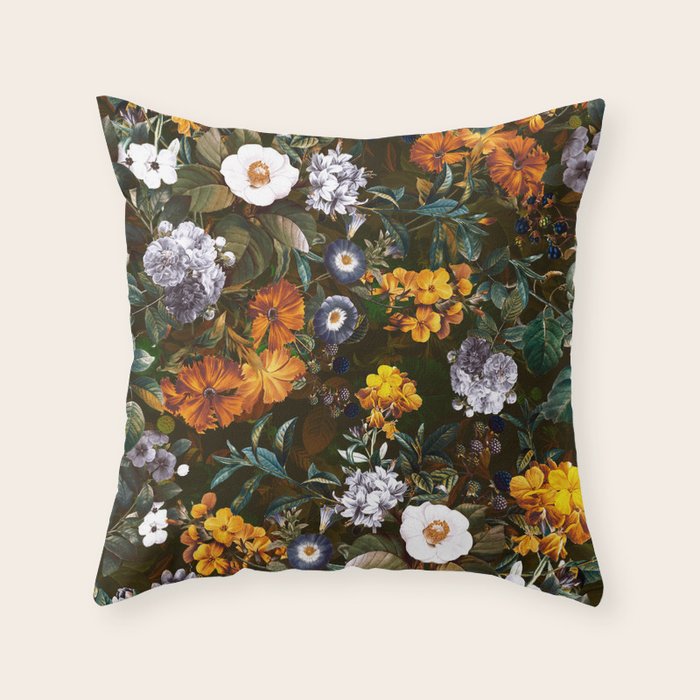 Mysterious Garden Throw Pillow Gallery Image 6