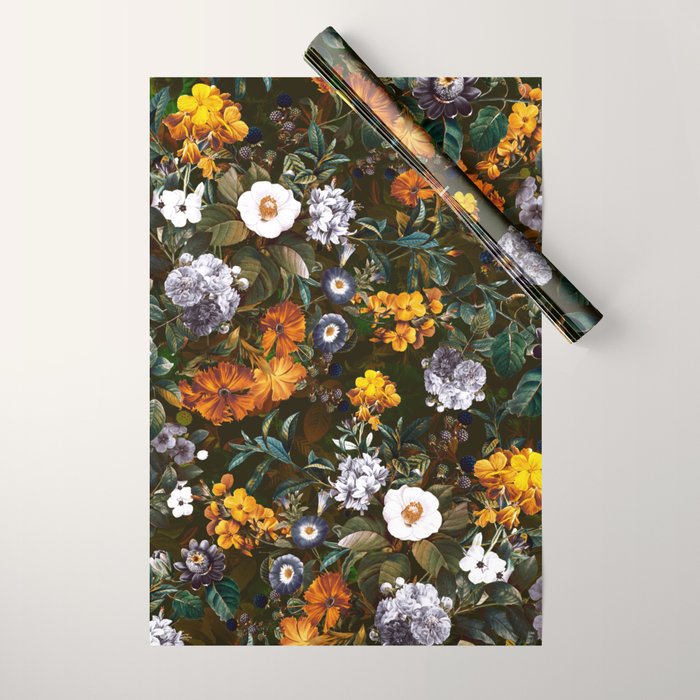 Mysterious Garden Wrapping Paper Gallery Image 1