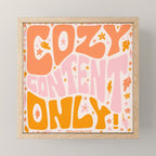 Cozy Content Only Mini Art Print Gallery Image 1