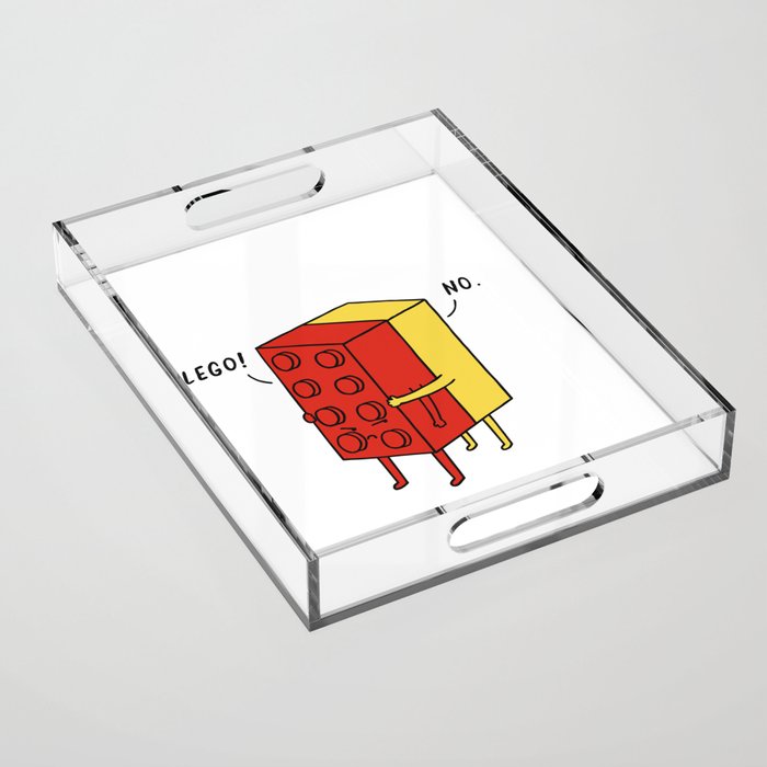 I'll Never Le Go Acrylic Tray Gallery Image 1