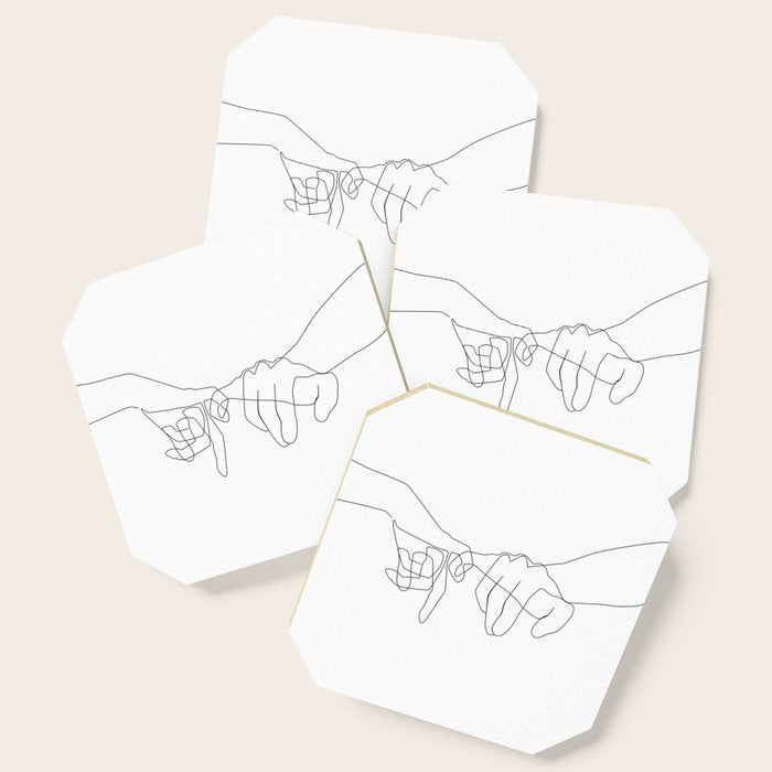 Pinky Swear Coaster Gallery Image 1