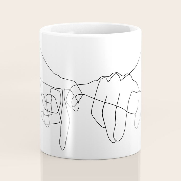 Pinky Swear Coffee Mug Gallery Image 4