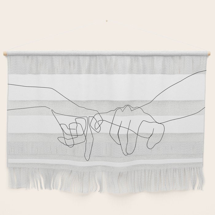 Pinky Swear Wall Hanging Gallery Image 1