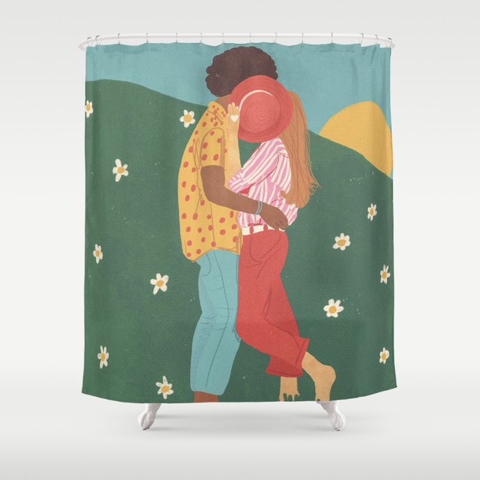 Besitos Shower Curtain Gallery Image 1