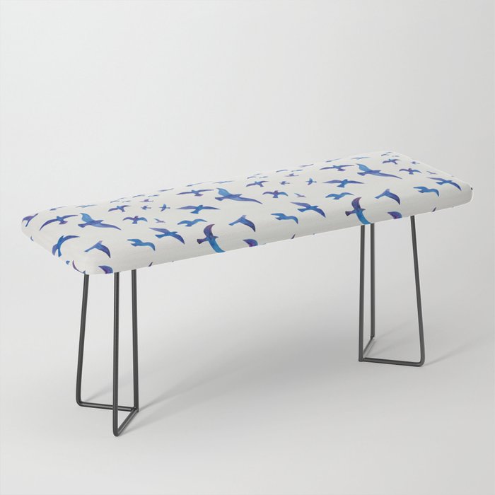 Blue Birds Bench Gallery Image 1