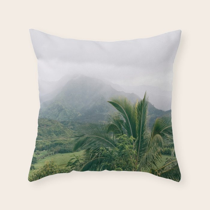 Kauai Hawaii View | Hanalei Valley Landscape Art Print | Nature Travel Photography Throw Pillow Gallery Image 6