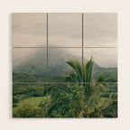 Kauai Hawaii View | Hanalei Valley Landscape Art Print | Nature Travel Photography Wood Wall Art Gallery Image 1