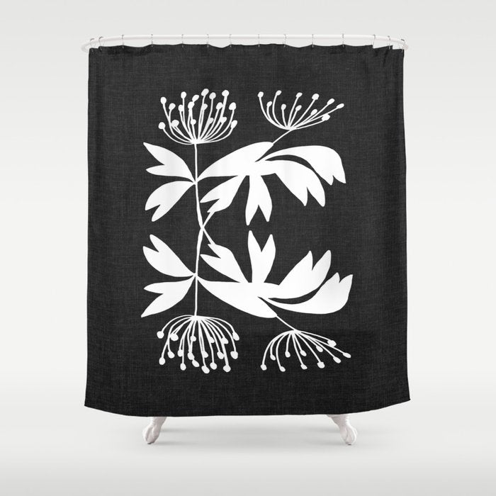 Twin Breath ii Shower Curtain Gallery Image 1
