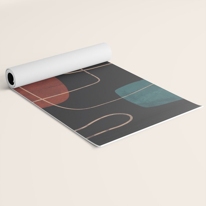 Modern Abstract Art 16 Yoga Mat Gallery Image 2