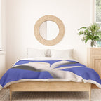 Liquid cobalt blue abstraction 02 Duvet Cover Gallery Image 3
